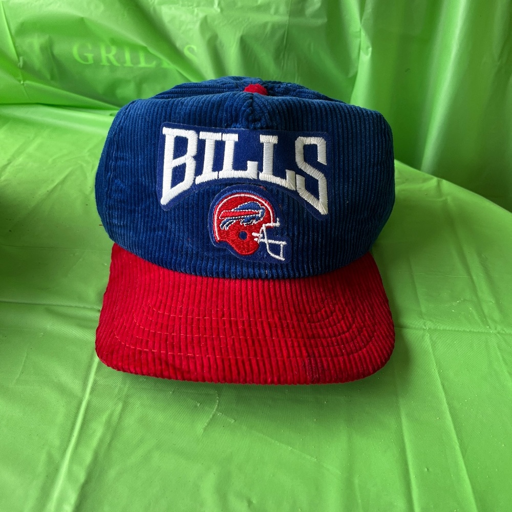 90s buffalo bills corduroy hat